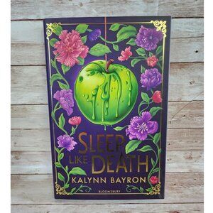 Fairyloot Exclusive Edition Sleep Like Death By Kalynn Bayron Sprayed Edges